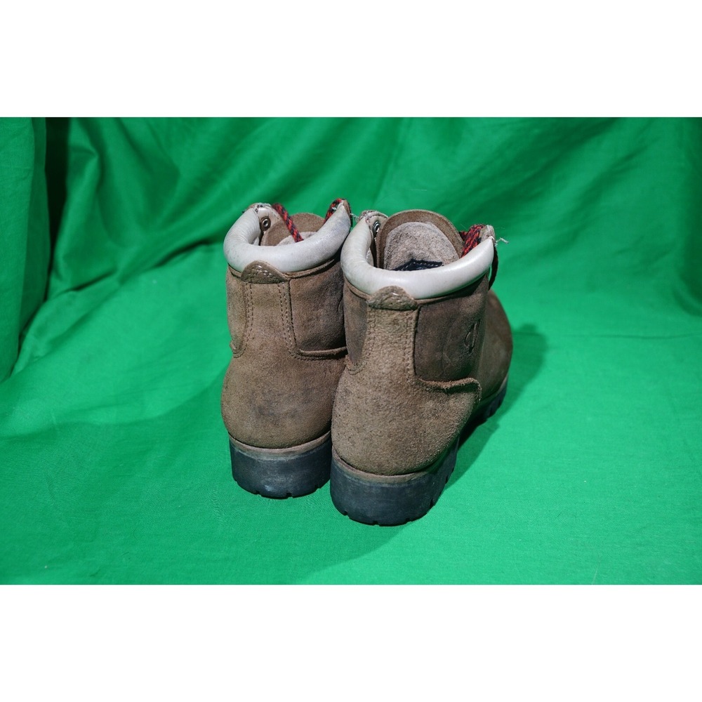 Vintage Vasque Cow Hide Hiking Boots Brown Suede Womens Size 7.5 - Picture 3 of 10